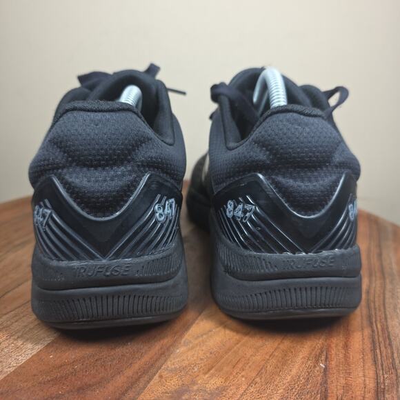 New Balance 847 V4 Mens Triple Black Size 8.5 4E Extra Wide Shoes MW847CB4 - Picture 5 of 11